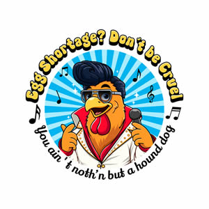 Elvis Chicken Don’t Be Cruel