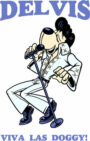 Elvis as devil parody